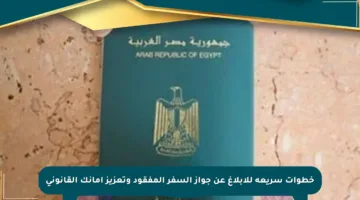 خطوات سريعة للإبلاغ عن جواز السفر المفقود وتعزيز أمانك القانوني